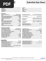 SDS-RXYQ72PBTJ Outdoor Unit Data Sheet