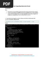 Lab26 - Upgrading Kubernetes Cluster