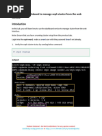 Lab - 3 Enable Dashboard - Cephadm