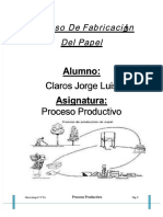 PDF Proceso de Fabricacion Del Papel DD