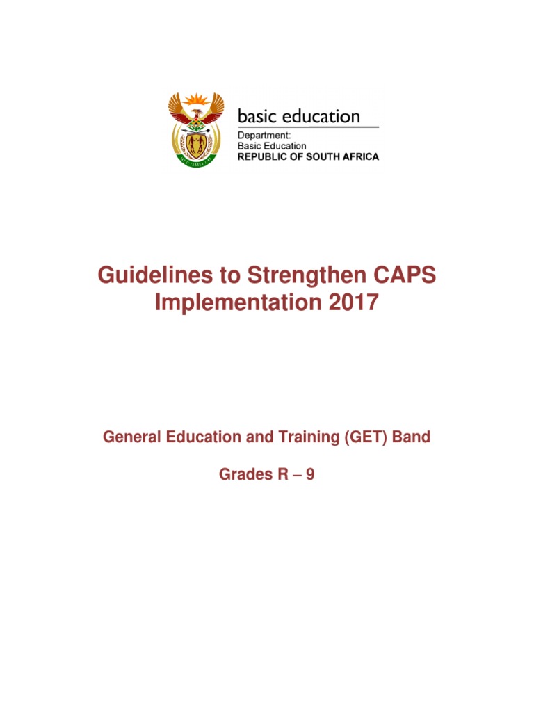 2017 CAPS Implementation Guidelines | PDF | Recorder (Musical ...