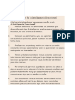 Características de La Inteligencia Emocional