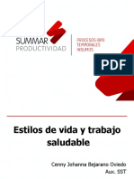 Estilos de Vida Saludable. 2021