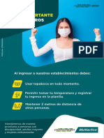 Nuevo Afiche - Protocolos de Bioseguridad - 50X70cm