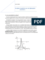 Potențialul de Acțiune Și Modul În Care Este Influențat de Antiaritmice