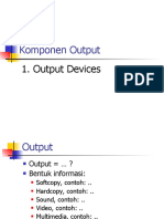 komponen output