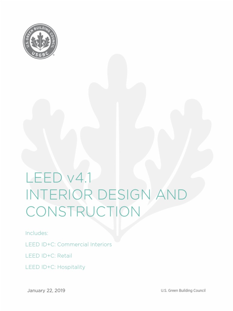 LEED v4.1 IDC Credits | Download Free PDF | Public Transport ...