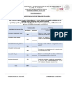 3er. Hoja de Evaluación Temas Filosofía