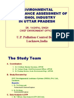Environmental Performance Assessment of Alcohol Industry in Uttar Pradesh