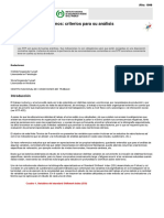 NTP 502 Trabajo A Turnos Criterios para Su Análisis