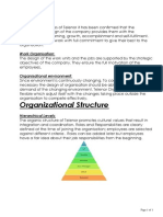 Organizational Structure: Individual Work