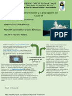 Contaminación aire y propagación COVID-19