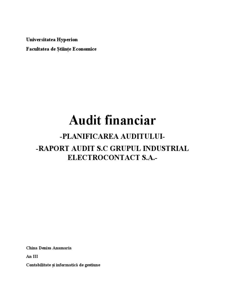 AUDIT | PDF