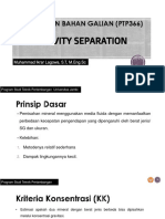 PTP366 - PBG - Gravity Separation