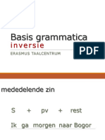 Basis grammatica Les 02-04 Inversie - Copy