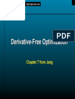 Derivative-Free Optimization Techniques