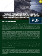 Panduan Penanganan Erupsi Gunung Api