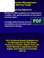 Hypertension Management: A Moving Target: Learning Objectives