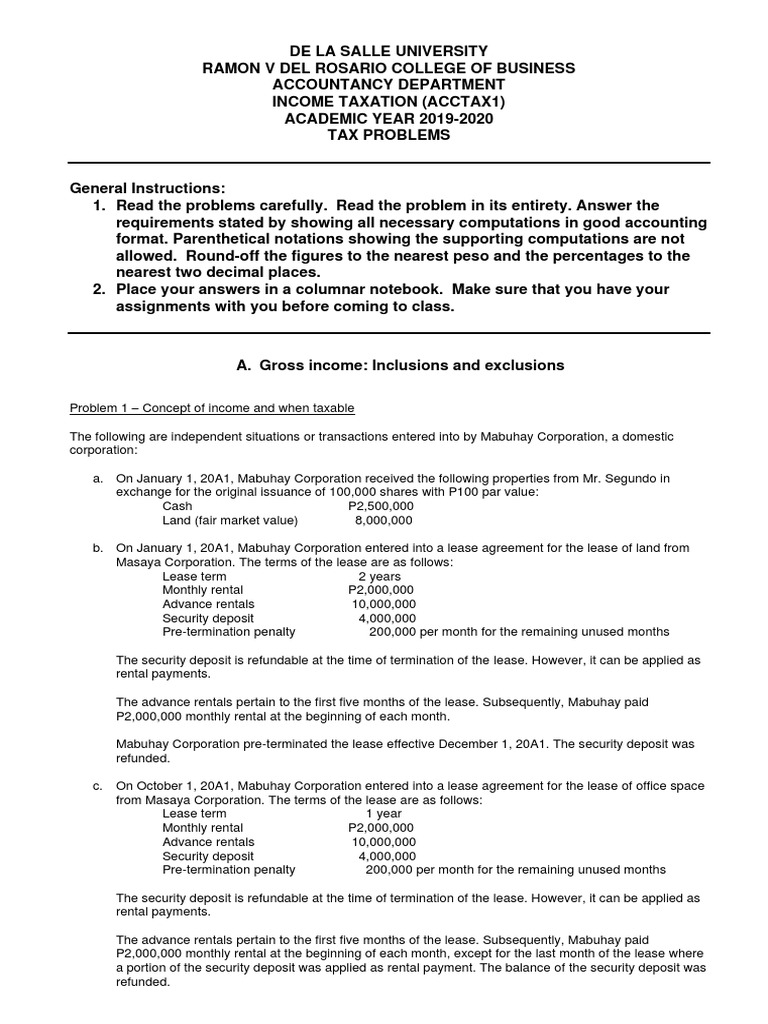 Tax1 (T31920) | PDF | Accrual | Stocks