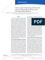 On Unified Vehicular Communications and Radar Sensing in Millimeter-Wave and Low Terahertz Bands