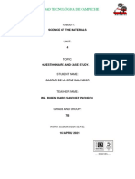 Cuestionario y Estudio de Caso, Unidad-4