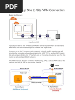 AWS Setup Site To Site VPN Connection