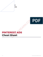 Pinterest Ads: Cheat Sheet