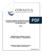 Catalogo Conagua 2020