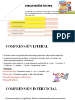 Niveles de Comprensión Lectora