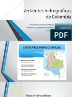 Vertientes Hidrográficas de Colombia - SOFIA MARTINEZ LUGO