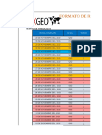 3. REPORTE DE MATERIALES DE SOSTENIMINETO - GEOMECANICA