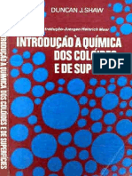 SHAW Introdução à Química Dos Colóides e Superfícies (1975