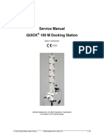 Service Manual Quick 100 M Docking Station: Made in Switzerland