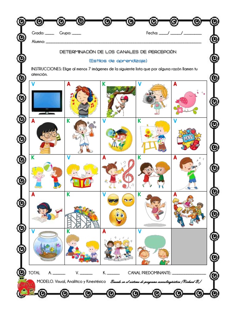 Test de Estilos de Aprendizaje | PDF | Cognición | Science