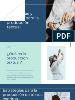 Estrategias y Tecnicas para La Produccion Textual