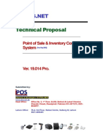 Technical Proposal INVENTORY SOFTWARE 190131