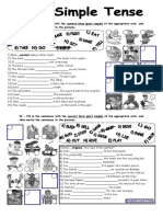 Past Simple Tense Fully Editable With Key - 10632