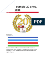 El PDF cumple 20 años