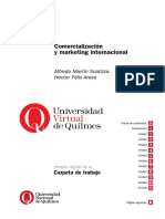 COMERCIALIZACION y MARKETING INTERNACIONAL