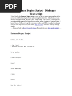 Joker Script | PDF | Batman