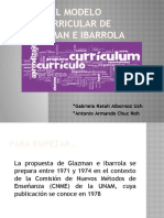 El Modelo Curricular de Glazman e Ibarrola