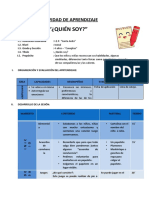 Actividad de Aprendizaje Quién Soy