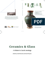 Ceramics & Glass: A Tribute To Sarah Jennings: Edited by Julie Edwards & Sarah Paynter