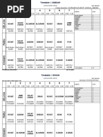 Jadual Kelas Kafa Tahap 1 2021