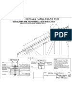 Detalle Anclaje Panel Solar-Model