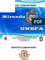 Taller de Induccion Servicio Comunitario Núcleo Miranda Prof. Betty Guerra