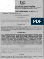 Acuerdo Ministerial 3764-2018 CNB-Ciclo Básico