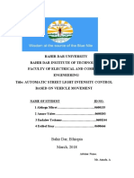Automatic Street Light Intensity Control Based On Vehicle Movement