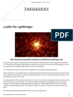 Lucifer The Lightbringer - T H E O S O P H Y