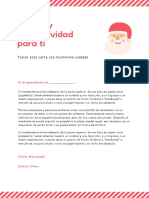 Una Muy Feliz Navidad para Ti: Tratar Esta Carta Con Muchísimo Cuidado